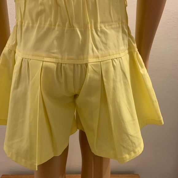 Byblos Toddler Girls Yellow A-Line Shorts Size 3 NWT. - Picture 6 of 6